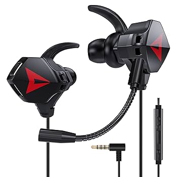 Amazon.co.jp: 【新版】ゲーミングイヤホン イヤホンマイク